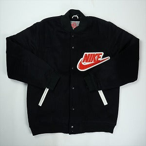 SUPREME シュプリーム ×NIKE SB Varsity Jacket Black スタジャン 黒 Size 【L】 【中古品-ほぼ新品】 20824689