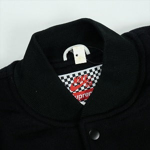 SUPREME シュプリーム ×NIKE SB Varsity Jacket Black スタジャン 黒 Size 【L】 【中古品-ほぼ新品】 20824689