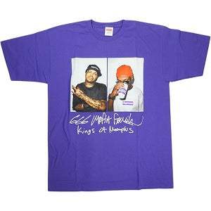 SUPREME シュプリーム 12AW Three Six Mafia Tee Purple Tシャツ 紫