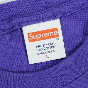 SUPREME シュプリーム 12AW Three Six Mafia Tee Purple Tシャツ 紫 Size 【L】 【中古品-ほぼ新品】 20824691