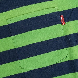 SUPREME シュプリーム S/S Pocket Tee Green Tシャツ 緑 Size 【L】 【中古品-良い】 20824698
