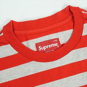 SUPREME シュプリーム S/S Pocket Tee Red Tシャツ 赤 Size 【L】 【中古品-非常に良い】 20824699