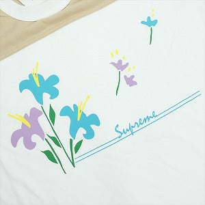 SUPREME シュプリーム 16SS Flower Football Top White Tシャツ 白 Size 【L】 【中古品-ほぼ新品】 20824700