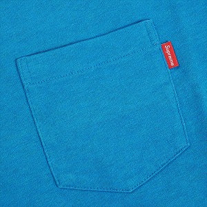 SUPREME シュプリーム 13SS S/S Pocket Tee Sky Blue Tシャツ 青 Size 【M】 【中古品-可】 20824705