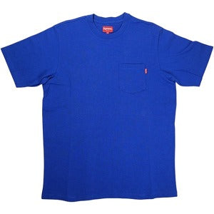 SUPREME シュプリーム S/S Pocket Tee Blue Tシャツ 青 Size 【M】 【中古品-ほぼ新品】 20824706