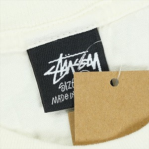 STUSSY ステューシー 25FW BUILT TO LAST TEE PIGMENT DYED Natural Tシャツ 白 Size 【L】 【新古品・未使用品】 20824710