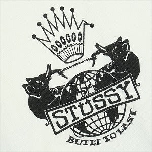 STUSSY ステューシー 25FW BUILT TO LAST TEE PIGMENT DYED Natural Tシャツ 白 Size 【L】 【新古品・未使用品】 20824710