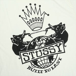 STUSSY ステューシー 25FW BUILT TO LAST TEE PIGMENT DYED Natural Tシャツ 白 Size 【L】 【新古品・未使用品】 20824710