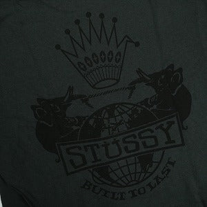 STUSSY ステューシー 25FW BUILT TO LAST TEE PIGMENT DYED Faded Black Tシャツ 黒 Size 【L】 【新古品・未使用品】 20824713