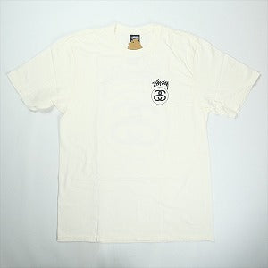 STUSSY ステューシー 25FW STOCK LINK TEE PIGMENT DYED Natural Tシャツ 白 Size 【S】 【新古品・未使用品】 20824714