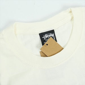 STUSSY ステューシー 25FW STOCK LINK TEE PIGMENT DYED Natural Tシャツ 白 Size 【S】 【新古品・未使用品】 20824714