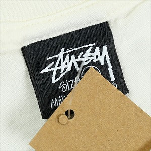 STUSSY ステューシー 25FW STOCK LINK TEE PIGMENT DYED Natural Tシャツ 白 Size 【S】 【新古品・未使用品】 20824714