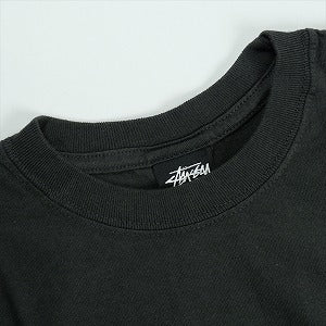 STUSSY ステューシー 25FW STOCK LINK TEE PIGMENT DYED Faded Black Tシャツ 黒 Size 【S】 【新古品・未使用品】 20824718