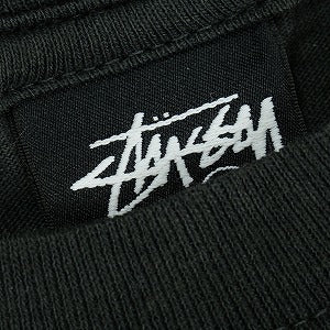STUSSY ステューシー 25FW STOCK LINK TEE PIGMENT DYED Faded Black Tシャツ 黒 Size 【L】 【新古品・未使用品】 20824720