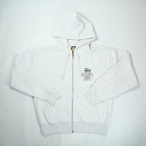 STUSSY ステューシー 25FW CALI GROWN ZIP HOOD ASH HEATHER ジップパーカー 灰 Size 【M】 【新古品・未使用品】 20824723