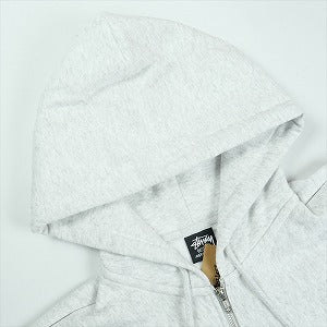 STUSSY ステューシー 25FW CALI GROWN ZIP HOOD ASH HEATHER ジップパーカー 灰 Size 【M】 【新古品・未使用品】 20824723