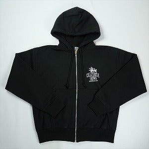 STUSSY ステューシー 25FW CALI GROWN ZIP HOOD BLACK ジップパーカー 黒 Size 【S】 【新古品・未使用品】 20824725