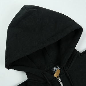 STUSSY ステューシー 25FW CALI GROWN ZIP HOOD BLACK ジップパーカー 黒 Size 【L】 【新古品・未使用品】 20824727