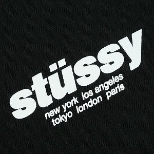 STUSSY ステューシー 25FW ROLLERS HOOD BLACK パーカー 黒 Size 【S】 【新古品・未使用品】 20824732