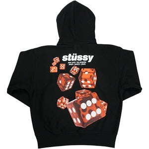 STUSSY ステューシー 25FW ROLLERS HOOD BLACK パーカー 黒 Size 【L】 【新古品・未使用品】 20824733