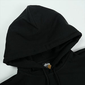 STUSSY ステューシー 25FW ROLLERS HOOD BLACK パーカー 黒 Size 【L】 【新古品・未使用品】 20824733