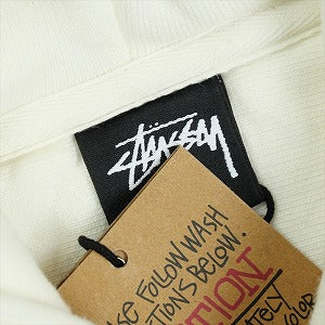 STUSSY ステューシー 25FW STOCK LINK PIGMENT DYED Natural ジップパーカー 白 Size 【L】 【新古品・未使用品】 20824737