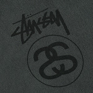 STUSSY ステューシー 25FW STOCK LINK PIGMENT DYED BLACK ジップパーカー 黒 Size 【S】 【新古品・未使用品】 20824739