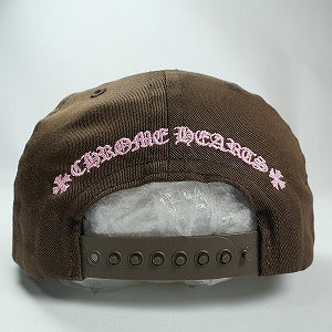 CHROME HEARTS クロム・ハーツ HAT 5 PNL CAP BSBL BROWN ベースボールキャップ 茶 Size 【フリー】 【中古品-ほぼ新品】 20824755