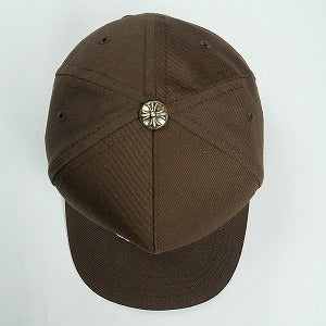 CHROME HEARTS クロム・ハーツ HAT 5 PNL CAP BSBL BROWN ベースボールキャップ 茶 Size 【フリー】 【中古品-ほぼ新品】 20824755