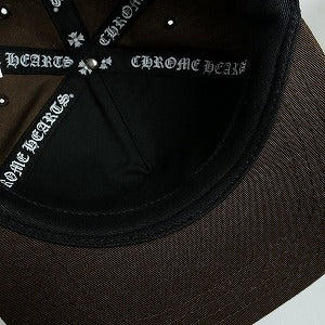 CHROME HEARTS クロム・ハーツ HAT 5 PNL CAP BSBL BROWN ベースボールキャップ 茶 Size 【フリー】 【中古品-ほぼ新品】 20824755