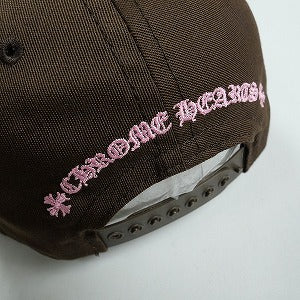 CHROME HEARTS クロム・ハーツ HAT 5 PNL CAP BSBL BROWN ベースボールキャップ 茶 Size 【フリー】 【中古品-ほぼ新品】 20824755