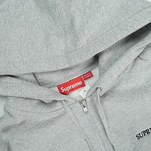 SUPREME シュプリーム 25FW IDGAF Zip Up Hooded Sweatshirt Heather Grey ジップパーカー 灰 Size 【M】 【新古品・未使用品】 20824766