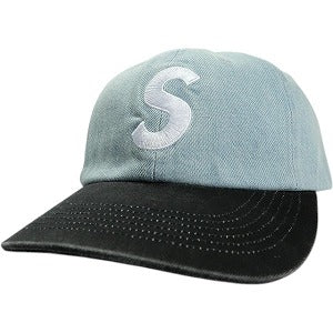 SUPREME シュプリーム 25FW Pigment Coated 2-Tone S Logo 6-Panel Denim キャップ インディゴ Size 【フリー】 【新古品・未使用品】 20824768