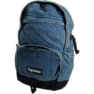 SUPREME シュプリーム 25FW Denim Backpack Washed Indigo バックパック インディゴ Size 【フリー】 【新古品・未使用品】 20824769
