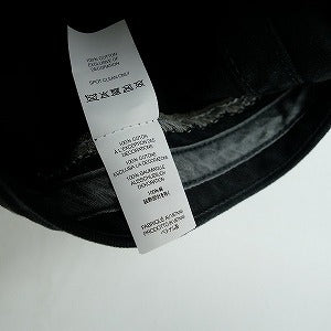 SUPREME シュプリーム 25FW Overdyed Camp Cap Black キャンプキャップ 黒 Size 【フリー】 【新古品・未使用品】 20824776