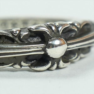 CHROME HEARTS クロム・ハーツ BABY CLASSIC FLORAL CROSS RING リング 銀 Size 【14号】 【新古品・未使用品】 20824777