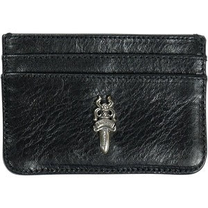 CHROME HEARTS クロム・ハーツ DAGGER DOUBLE SIDE LEATHER CARD CASE BLK カードケース 黒 Size 【フリー】 【新古品・未使用品】 20824810