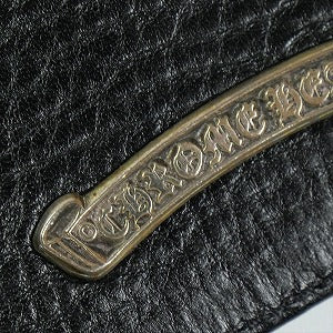 CHROME HEARTS クロム・ハーツ DOUBLE SIDE LEATHER CARD CASE BLK カードケース 黒 Size 【フリー】 【新古品・未使用品】 20824811