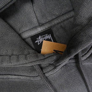STUSSY ステューシー 25SS DICE HOODIE PIGMENT DYED BLACK パーカー 黒 Size 【M】 【新古品・未使用品】 20824818