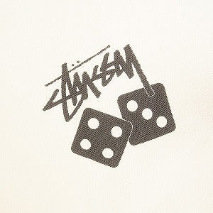 STUSSY ステューシー 25SS DICE HOODIE PIGMENT DYED NATURAL パーカー 白 Size 【S】 【新古品・未使用品】 20824819