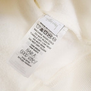 STUSSY ステューシー 25SS DICE HOODIE PIGMENT DYED NATURAL パーカー 白 Size 【S】 【新古品・未使用品】 20824819