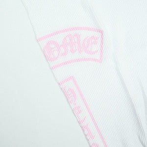 CHROME HEARTS クロム・ハーツ T BAR RIB TANK WHITE/PINK オンライン限定タンクトップ 白 Size 【S】 【新古品・未使用品】 20824821