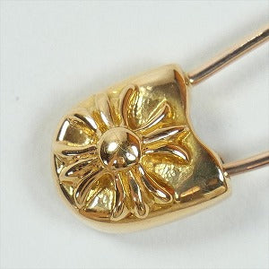CHROME HEARTS クロム・ハーツ SAFETY PIN #2 GOLD セーフティピン チャーム 金 Size 【フリー】 【新古品・未使用品】 20824823