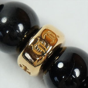 CHROME HEARTS クロム・ハーツ BRCLT BEAD DAGGER 6MM BLACK/GOLD ブレスレット 黒 Size 【L】 【新古品・未使用品】 20824826