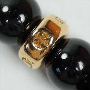 CHROME HEARTS クロム・ハーツ BRCLT BEAD DAGGER 6MM BLACK/GOLD ブレスレット 黒 Size 【L】 【新古品・未使用品】 20824826
