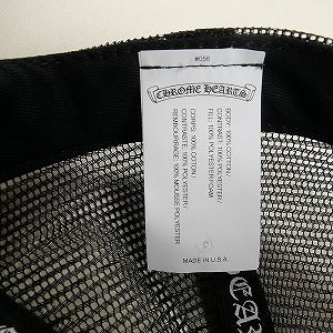 CHROME HEARTS クロム・ハーツ TRUCKER CAP WHITE/BLACK FUCKロゴメッシュキャップ 白黒 Size 【フリー】 【新古品・未使用品】 20824829