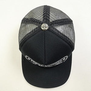 CHROME HEARTS クロム・ハーツ TRUCKER CAP BLACK/BLACK FUCKロゴメッシュキャップ 黒 Size 【フリー】 【新古品・未使用品】 20824830