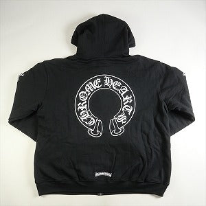 CHROME HEARTS クロム・ハーツ HORSESHOE THERMAL FULL ZIP HOODIE BLACK ジップパーカー 黒 Size 【XXL】 【新古品・未使用品】 20824832