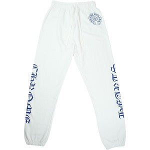 CHROME HEARTS クロム・ハーツ BND BTTM SWTPNT WHITE/DGR BLUE スウェットパンツ 白青 Size 【M】 【新古品・未使用品】 20824833