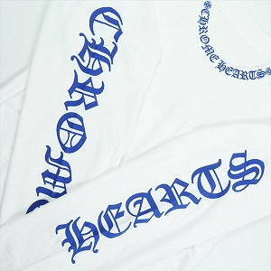CHROME HEARTS クロム・ハーツ NECK LOGO POCKET L/S TEE WHITE/DGR BLUE ロンT 白青 Size 【S】 【新古品・未使用品】 20824834